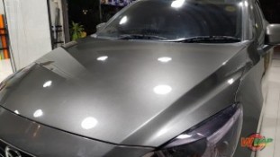 หุ้มฟิล์มใสกันรอยกันหิน Mazda 2 (2)