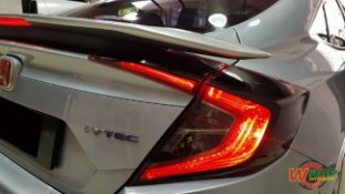 Wrap เปลี่ยนสีไฟท้าย Honda Civic FC (3)