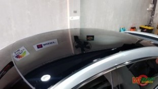 Wrap หลังคาแก้ว Honda Civic FC 