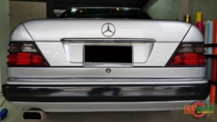 หุ้มเคฟล่า 6D กันชนหลัง Mercedes Benz (3)