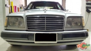 หุ้มเคฟล่า 6D กันชนหน้า Mercedes Benz (1)