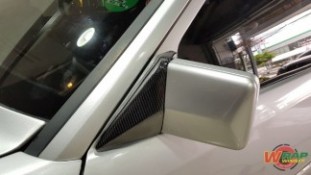 หุ้มเคฟล่า 6D กระจกมองข้าง Mercedes Benz (3)
