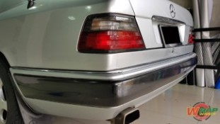 หุ้มเคฟล่า 6D กันชนหลัง Mercedes Benz (3)