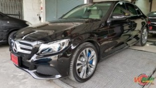 หุ้มฟิล์มใสกันรอยกันหิน Mercedes Benz C350e