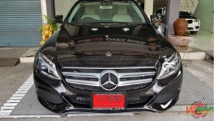 หุ้มฟิล์มใสกันรอยกันหิน Mercedes Benz C350e (3)