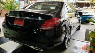 หุ้มฟิล์มใสกันรอยกันหิน Mercedes Benz C350e (4)