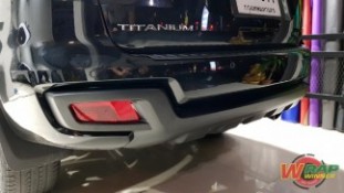 Wrap เปลี่ยนสีรถ Ford Everest (Matte Black) [21]