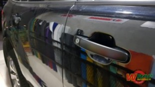 Wrap เปลี่ยนสีรถ Ford Everest (Matte Black) [25]