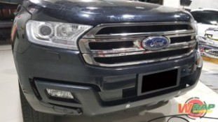 Wrap เปลี่ยนสีรถ Ford Everest (Matte Black) [20]