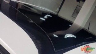 หุ้มฟิล์มหลังคาแก้ว Nissan March (3)