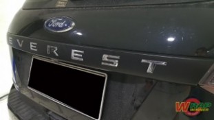 Wrap เปลี่ยนสีรถ Ford Everest (Matte Black) [30]