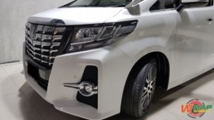 หุ้มฟิล์มใสกันรอยรถยนต์ Toyota Alphard (2)