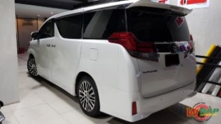 หุ้มฟิล์มใสกันรอยรถยนต์ Toyota Alphard (7)