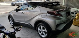 Wrap เปลี่ยนสีรถ Toyota CHR (2)