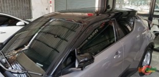 Wrap เปลี่ยนสีรถ Toyota CHR (3)