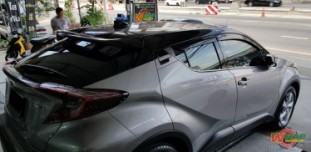 Wrap เปลี่ยนสีรถ Toyota CHR (5)