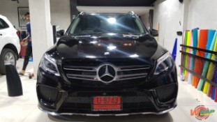 หุ้มฟิล์มใสกันรอยกันหิน Mercedes Benz GLE500e (4)