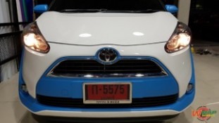 Wrap เปลี่ยนสีรถ Toyota Sienta (6)