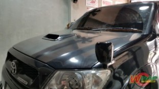 หุ้มเคฟล่า 6D ฝากระโปรงหน้า Toyota Vigo (1)