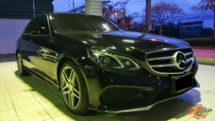 หุ้มฟิล์มใสกันรอยรถยนต์ Mercedes Benz E300 Bluetec (1)