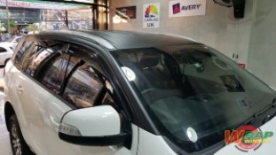 Wrap เปลี่ยนสีรถ Ford Everest (Matte Black) [35]