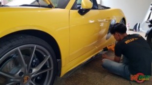 หุ้มฟิล์มใสกันรอยกันหิน Porsche 718 Boxster (4)