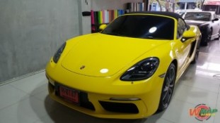 หุ้มฟิล์มใสกันรอยกันหิน Porsche 718 Boxster (1)
