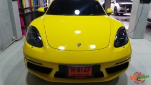 หุ้มฟิล์มใสกันรอยกันหิน Porsche 718 Boxster (3)