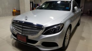 หุ้มฟิล์มใสกันรอยรถยนต์ Mercedes Benz C250