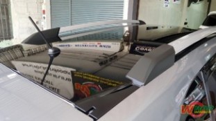 หุ้มฟิล์มหลังคาแก้ว Honda Mobilio [4]