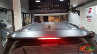 Wrap เปลียนสีรถ Toyota Fortuner (Matte Black) [8]