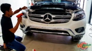 หุ้มฟิล์มใสกันรอยรถยนต์ Mercedes Benz GLC