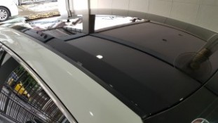 หุ้มฟิล์มหลังคาแก้ว Honda Civic FC