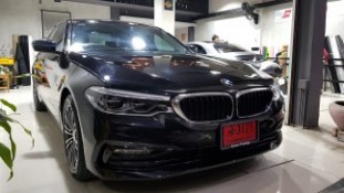 หุ้มฟิล์มใสกันรอยกันหิน BMW 520D [2]