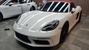 หุ้มฟิล์มใสกันรอยกันหิน Porsche Boxster