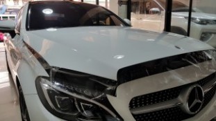 หุ้มฟิล์มใสกันรอยกันหิน Mercedes Benz C250 [5]