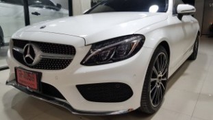 หุ้มฟิล์มใสกันรอยกันหิน Mercedes Benz C250 [2]