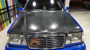 หุ้มเคฟล่า 6D ฝากระโปรงหน้า Mercedes Benz E-Class (3)