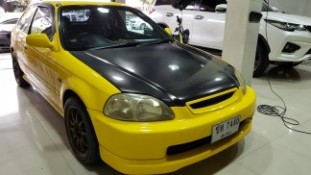 หุ้มเคฟล่า 6D ฝากระโปรงหน้า Honda Civic (1)