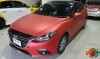 เปลี่ยนสีรถโดยการ Wrap (Mazda 3) Wrap เปลี่ยนสีรถ (Mazda 3 Matte Chrome Red)